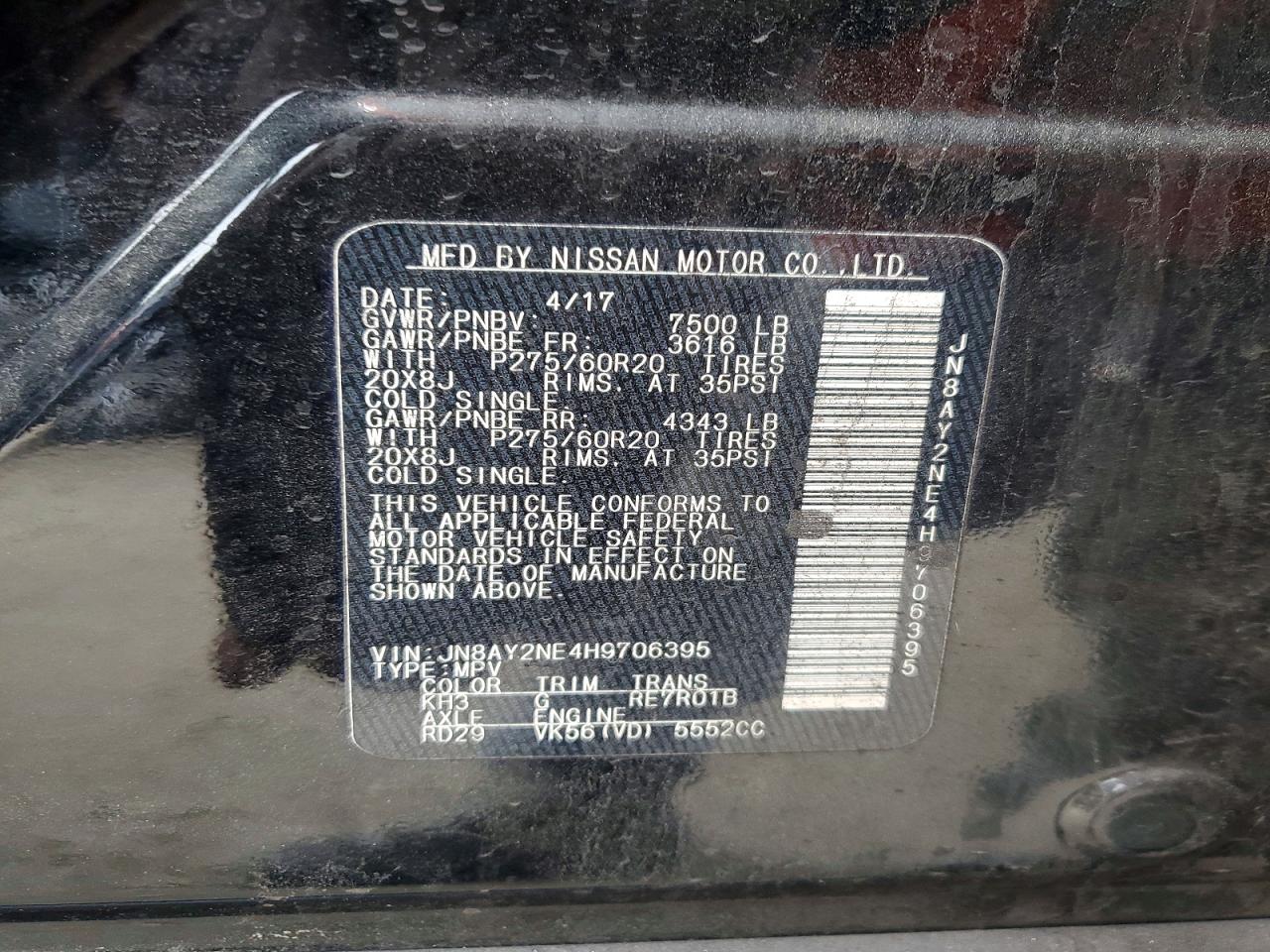 Nissan Armada Platinum