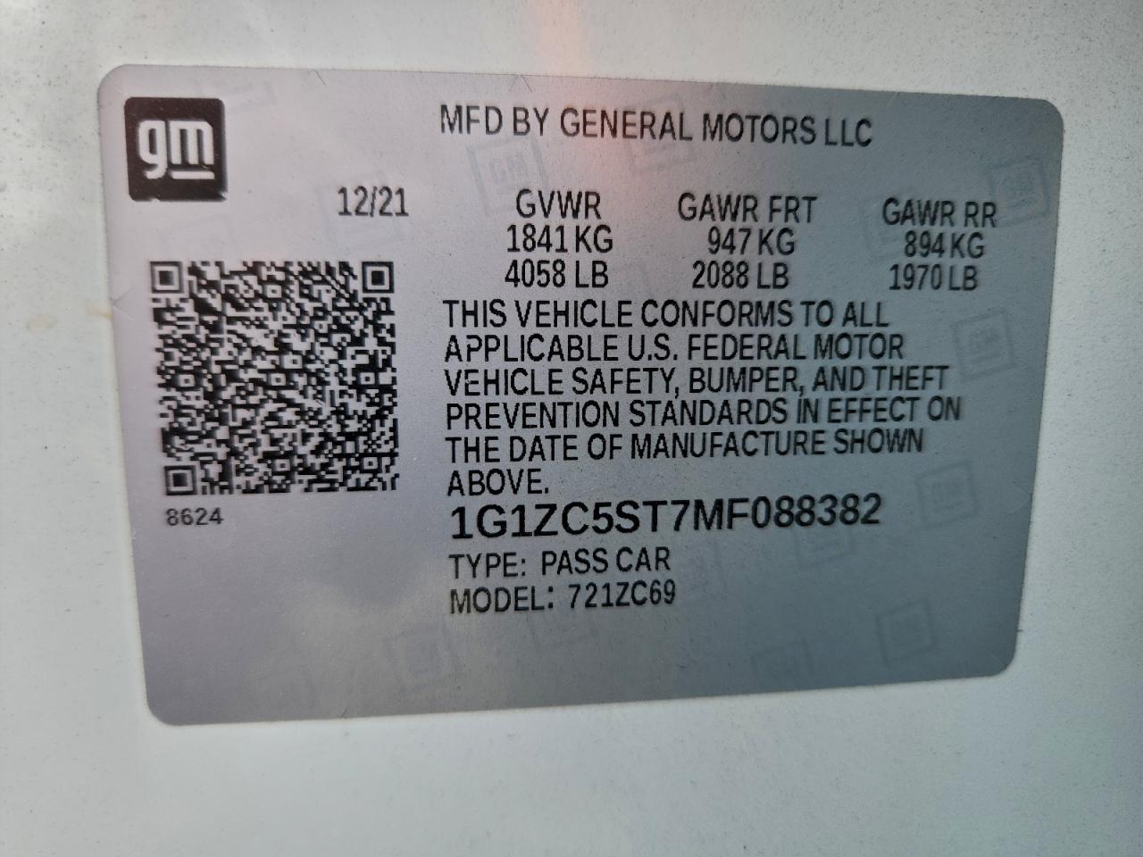 Chevrolet Malibu Ls