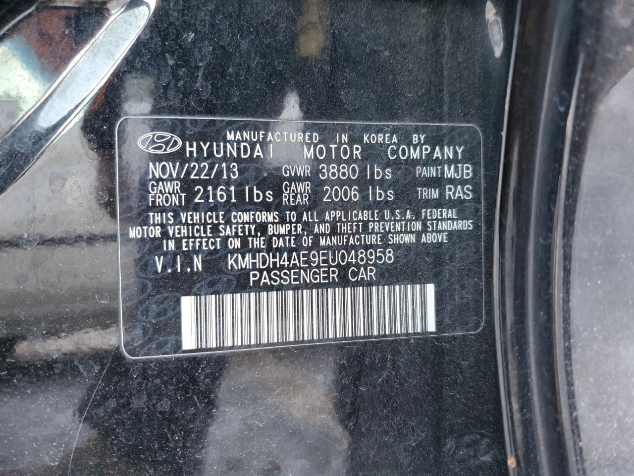 Hyundai ELANTRA Se