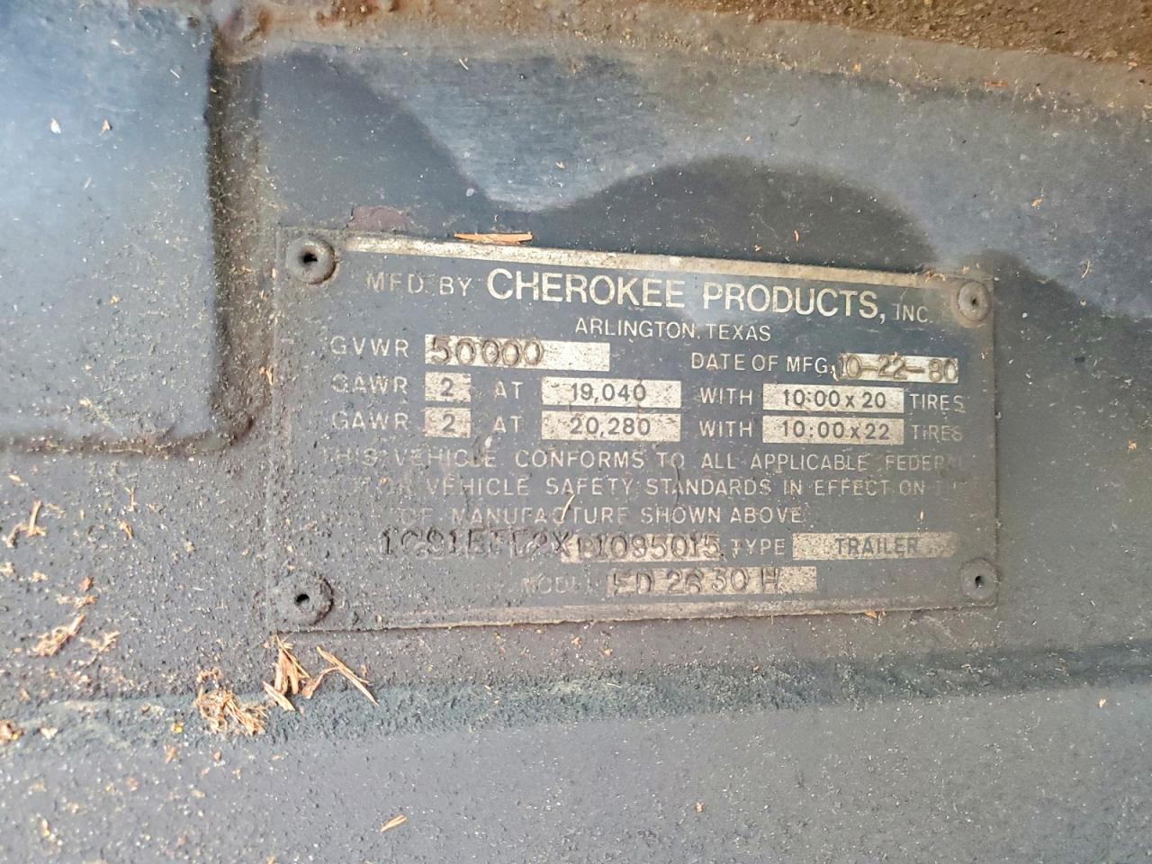 Cherokee By Forest R Trailers