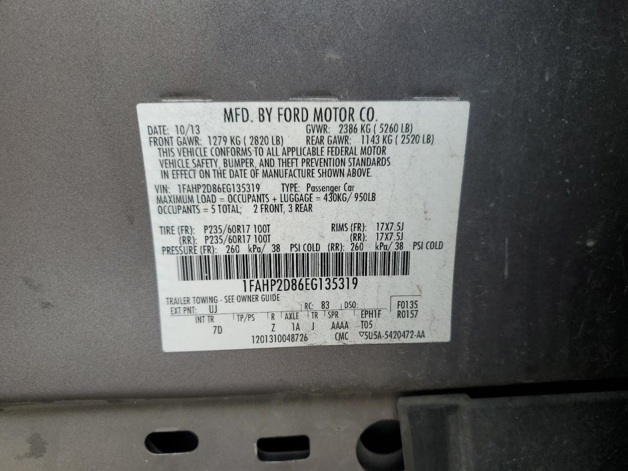 Ford Taurus Se
