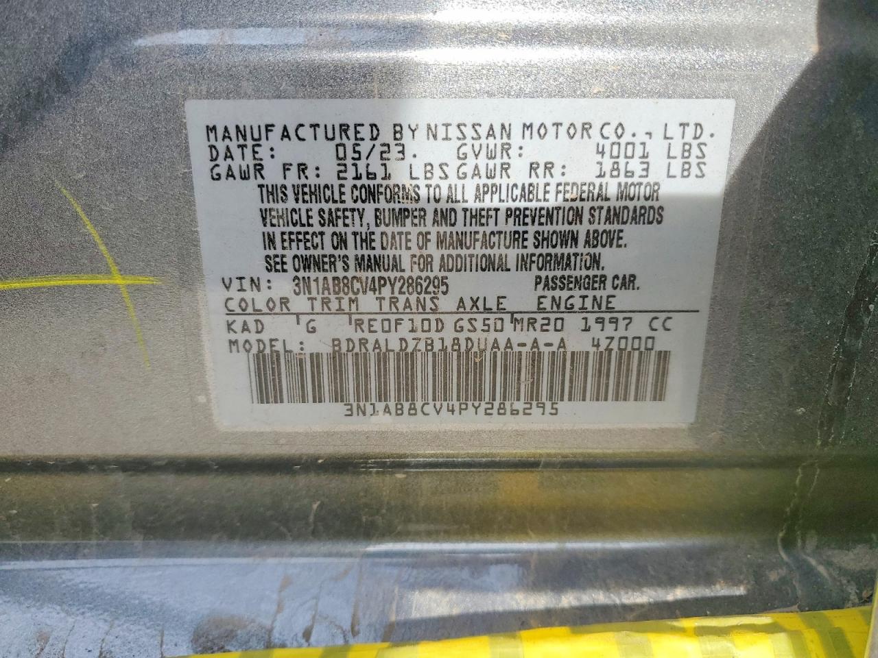 Nissan Sentra Sv