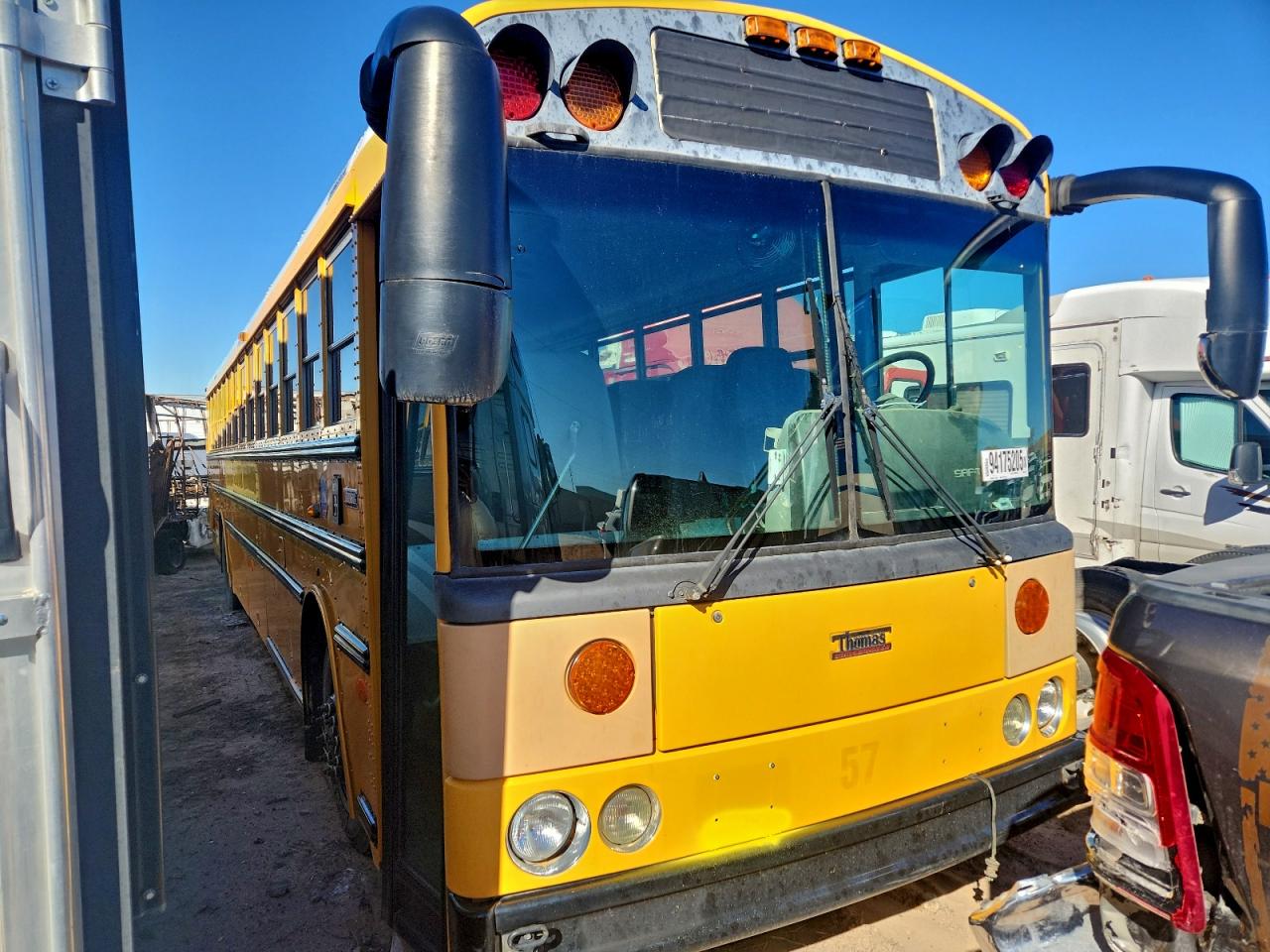Salvage Thomas School Bus Image