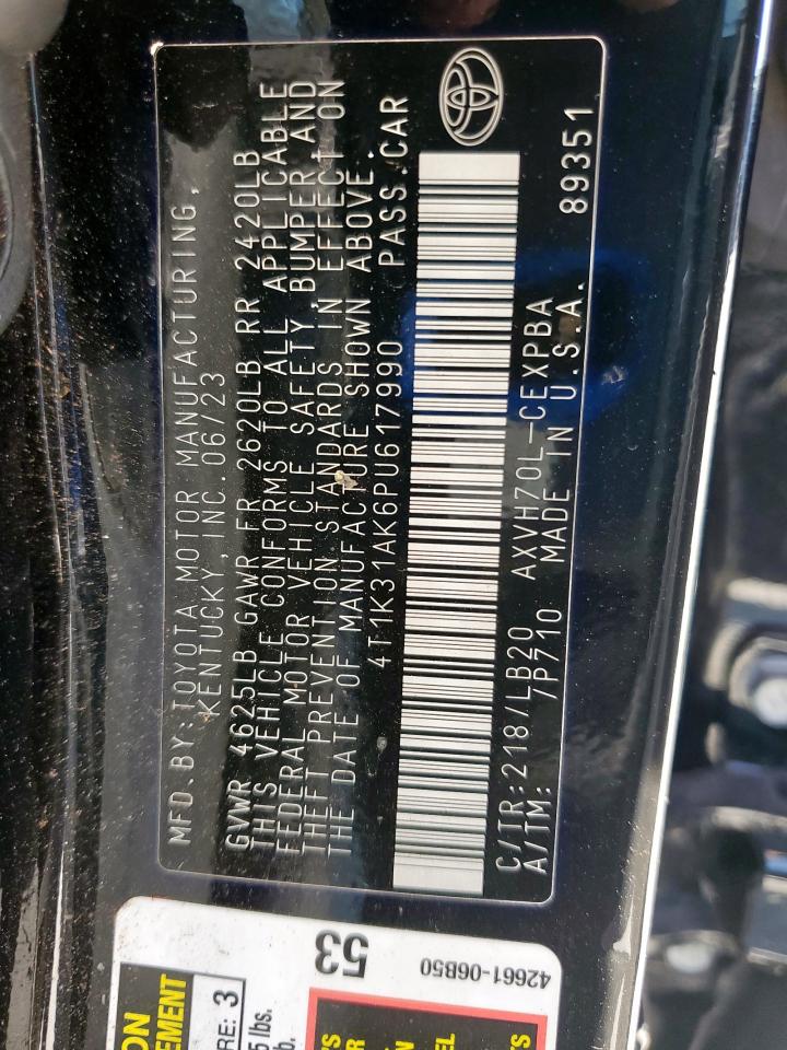 Toyota Camry Xse