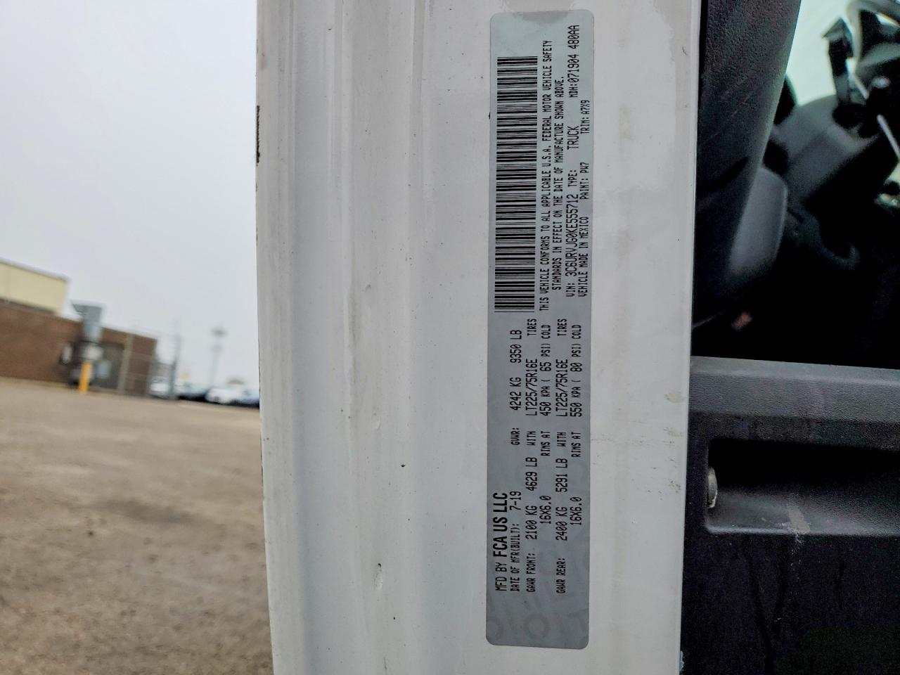 Ram Promaster 3500 High