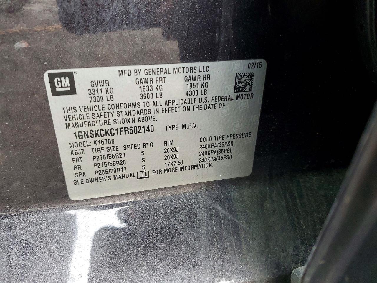 Chevrolet Tahoe K1500 Ltz