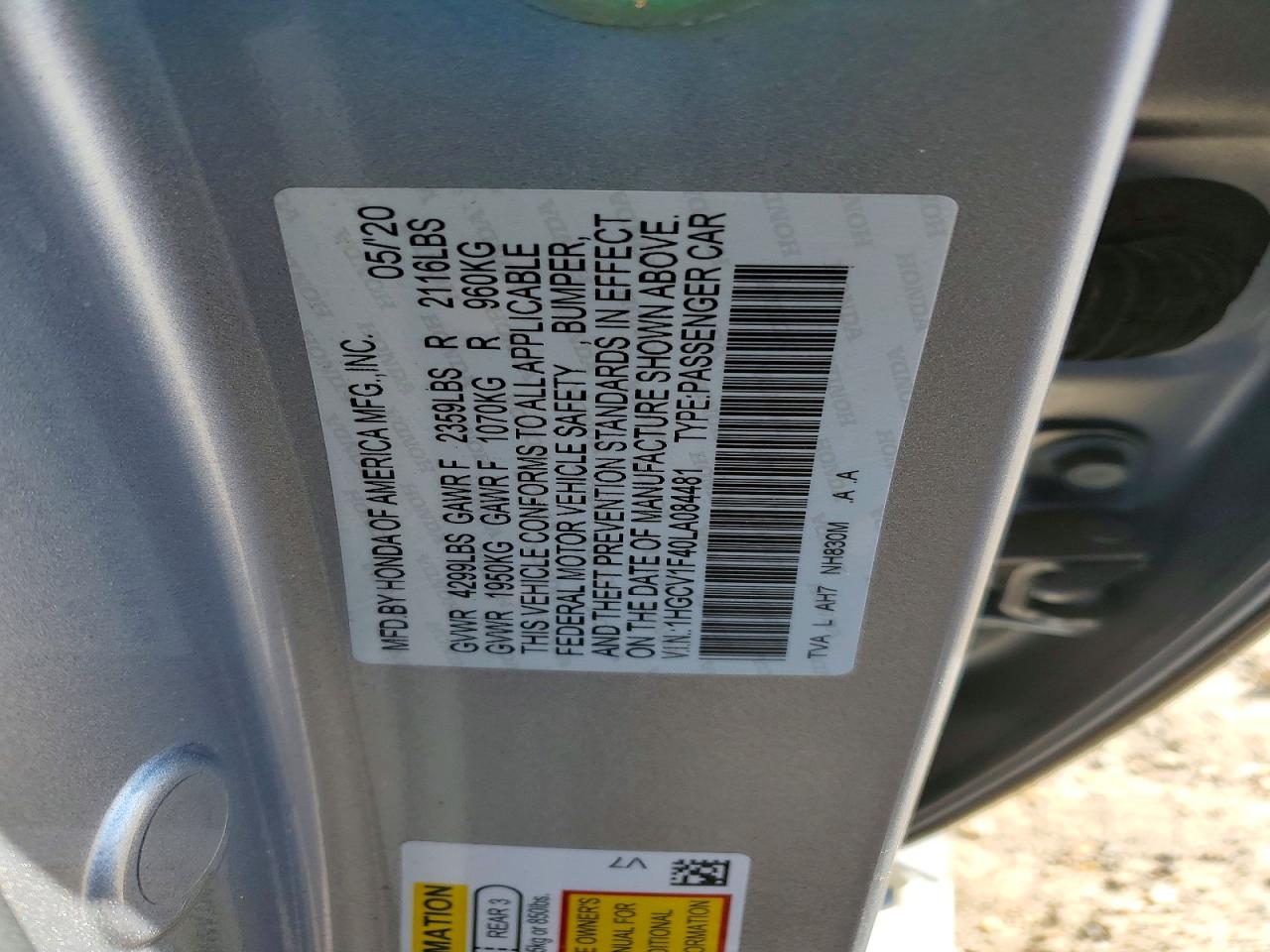 Honda Accord Ex