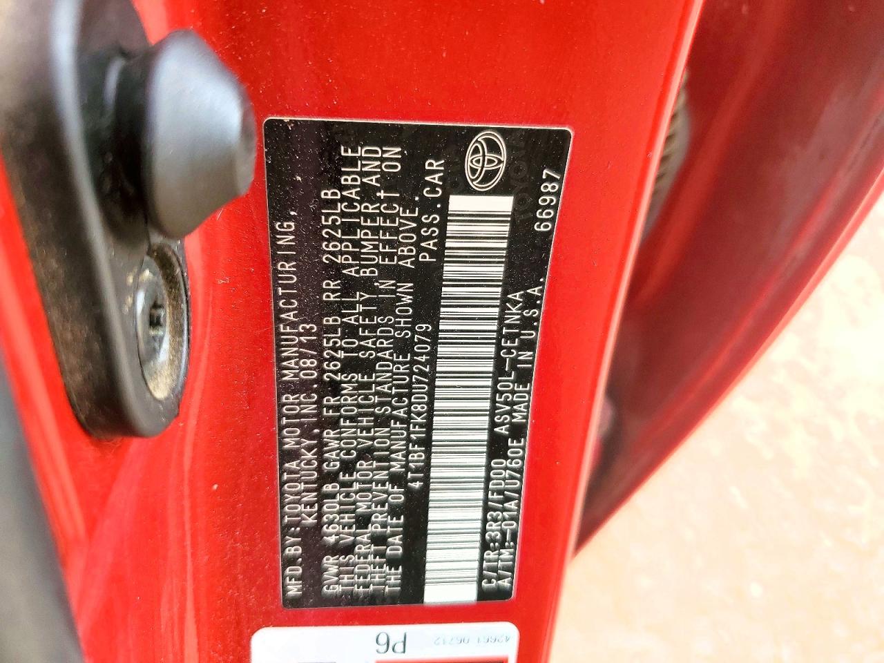 Toyota Camry L