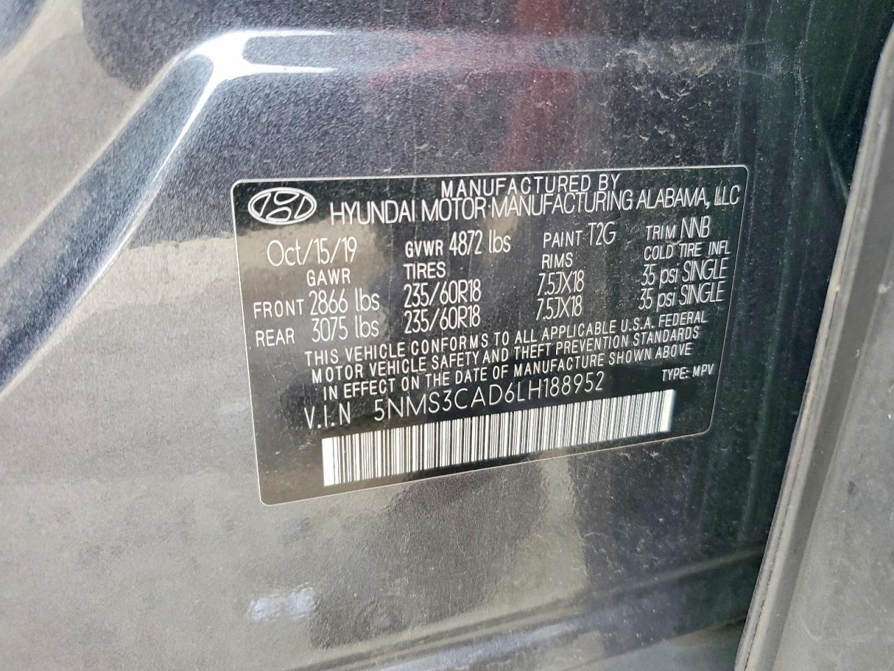 Hyundai SANTA FE Sel