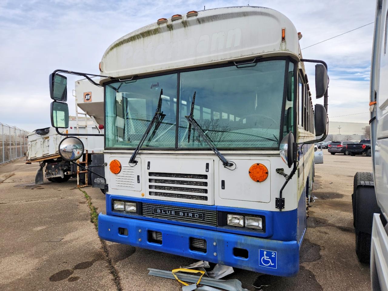 Blue Bird School Bus Transit Bus