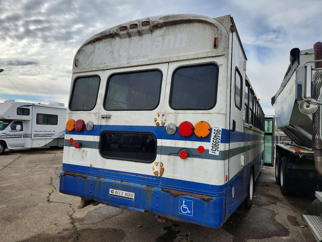 Blue Bird School Bus Transit Bus