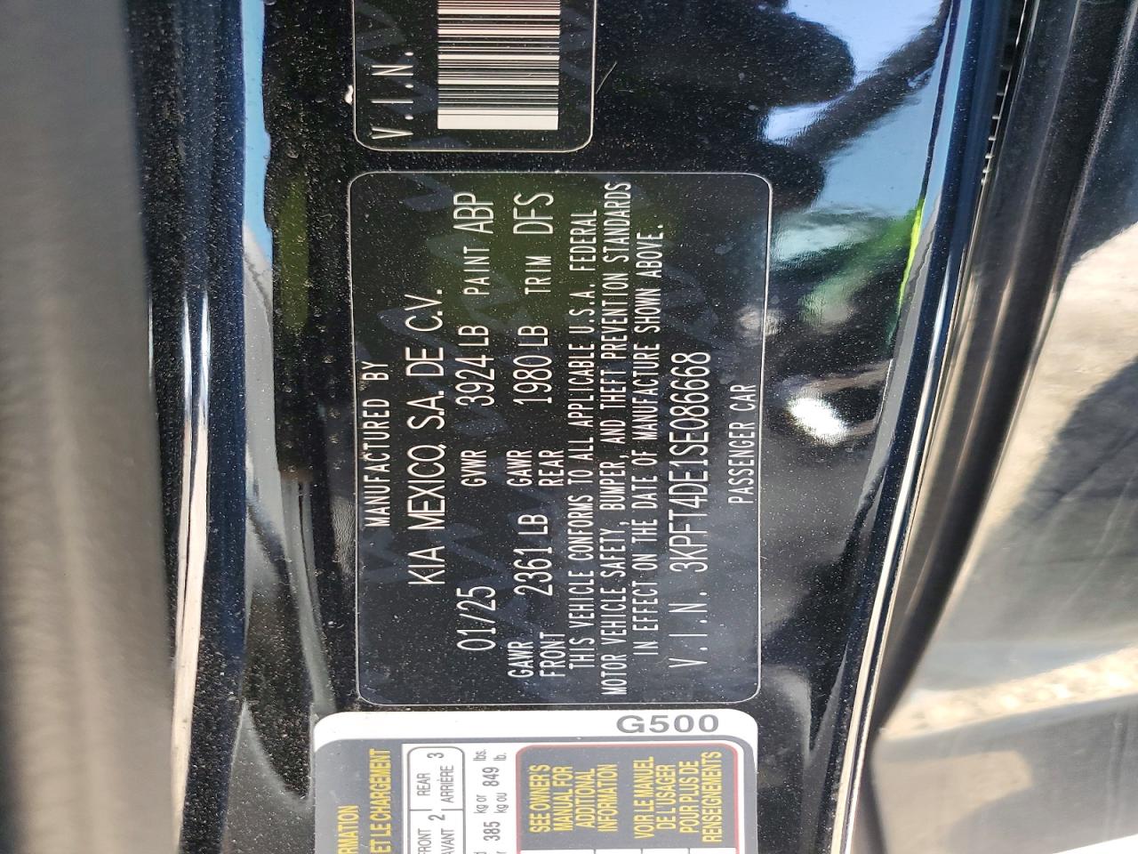 Kia K4 Lx