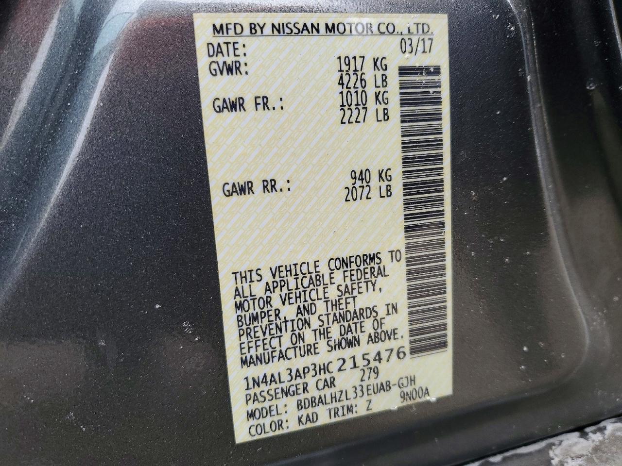 Nissan Altima 2.5