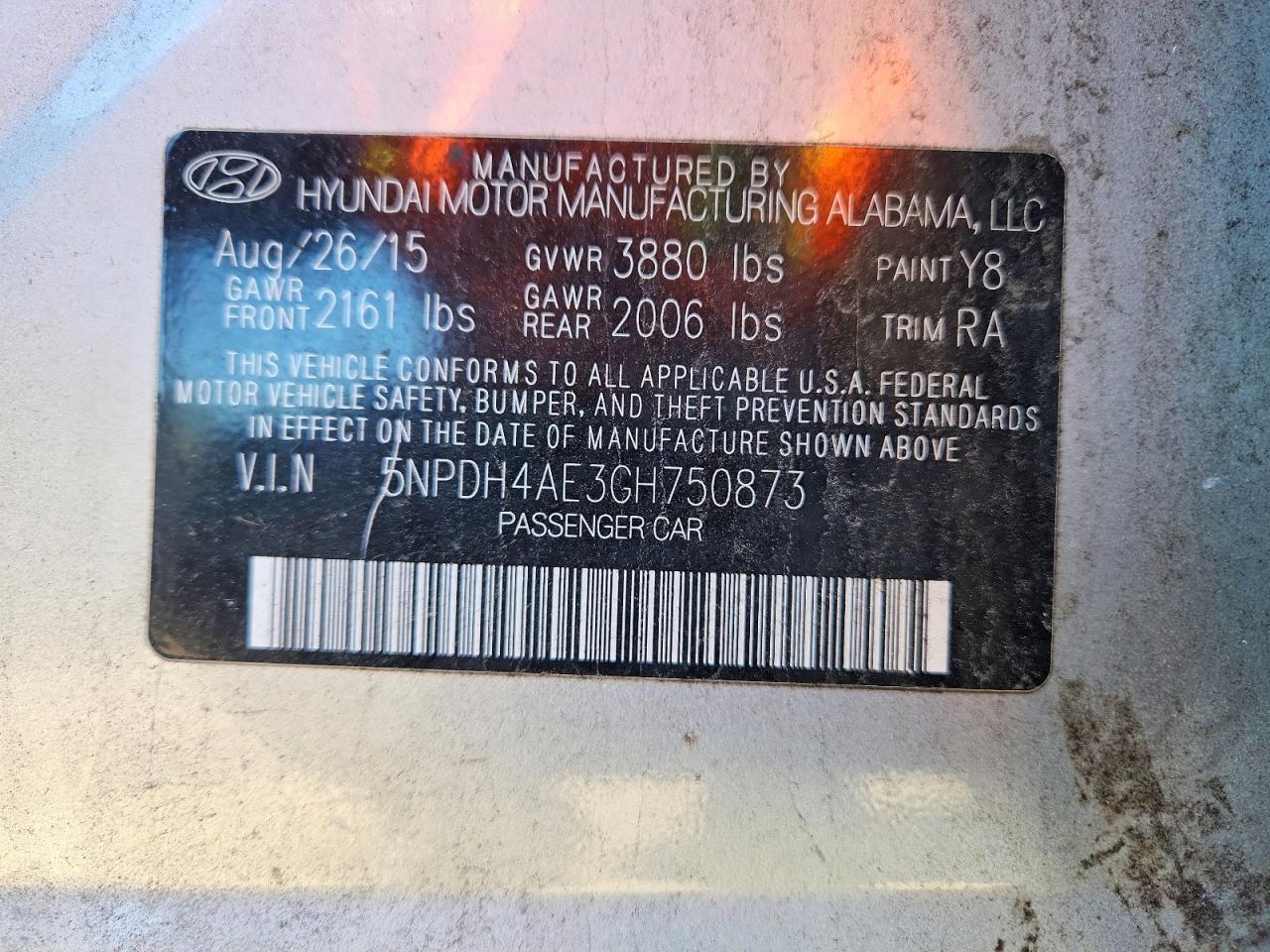 Hyundai ELANTRA Se