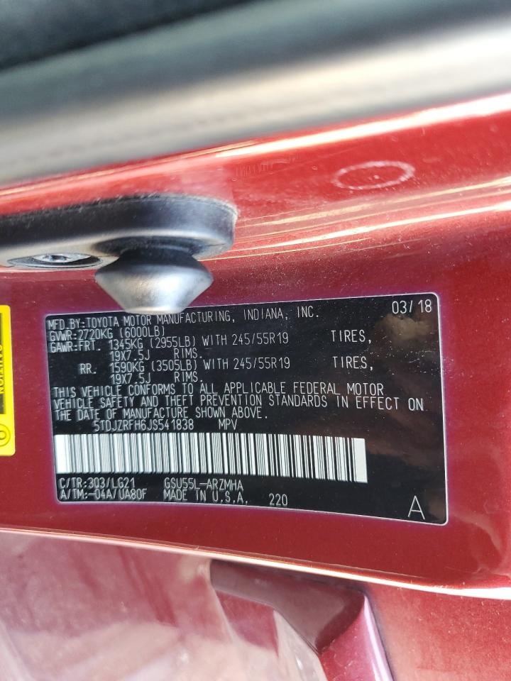 Toyota Highlander Se