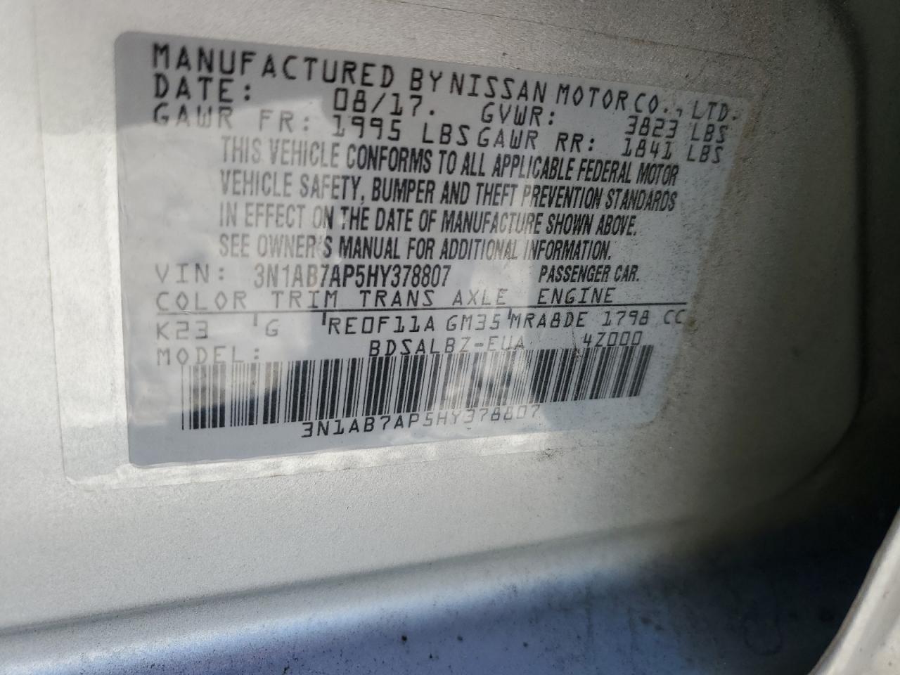 Nissan Sentra S