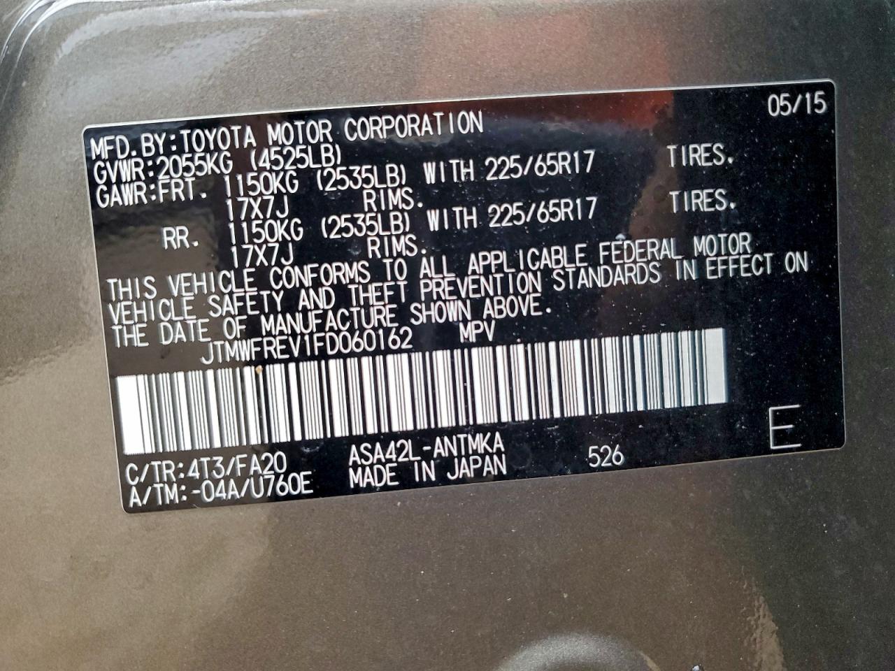 Toyota RAV4 Xle