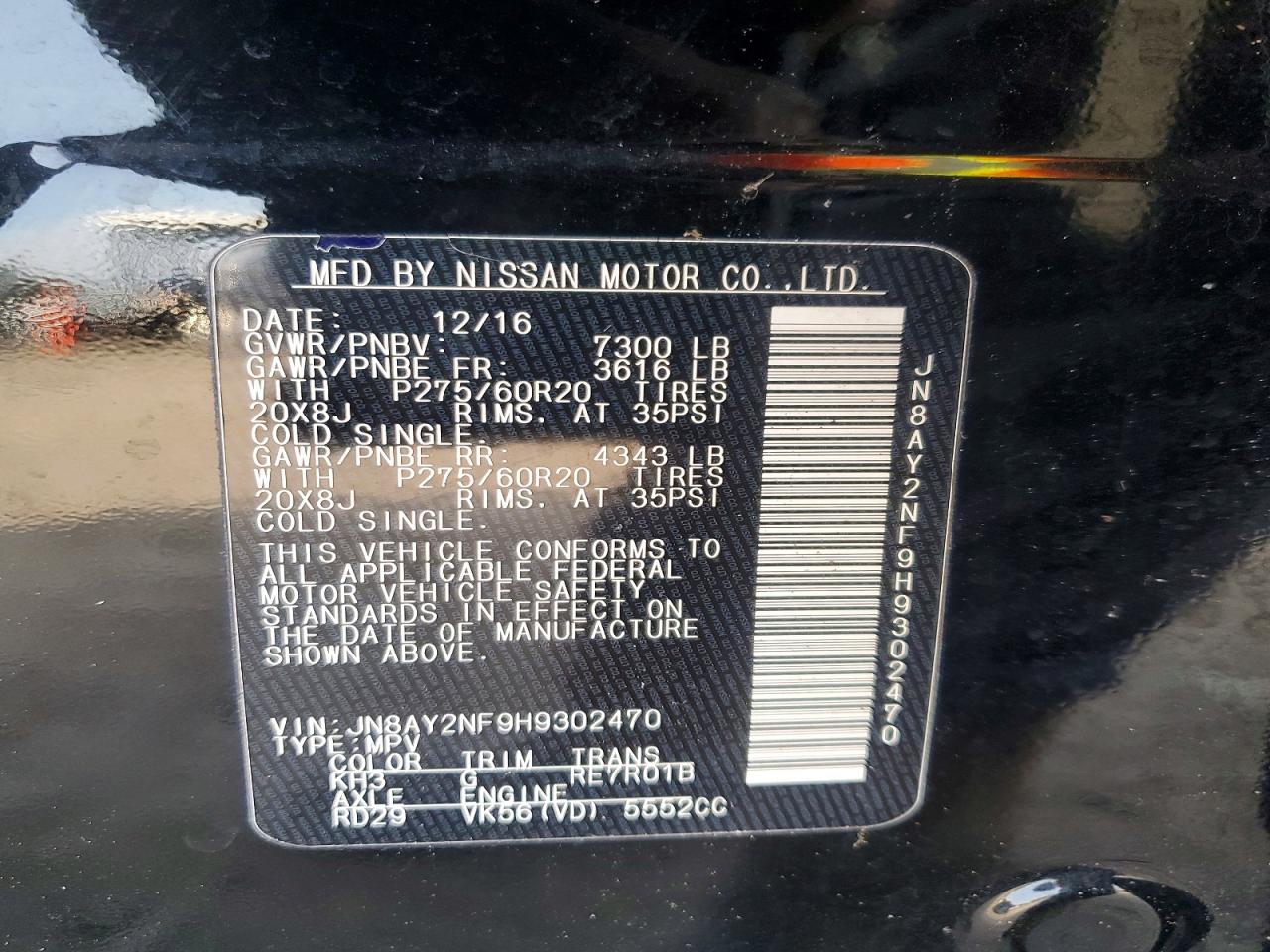 Nissan Armada Platinum