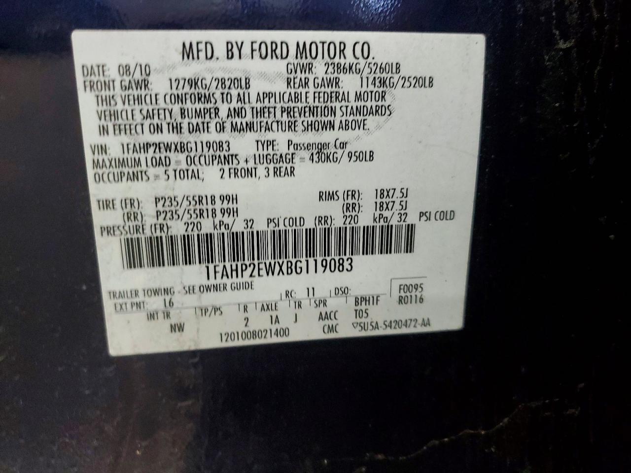 Ford Taurus Sel