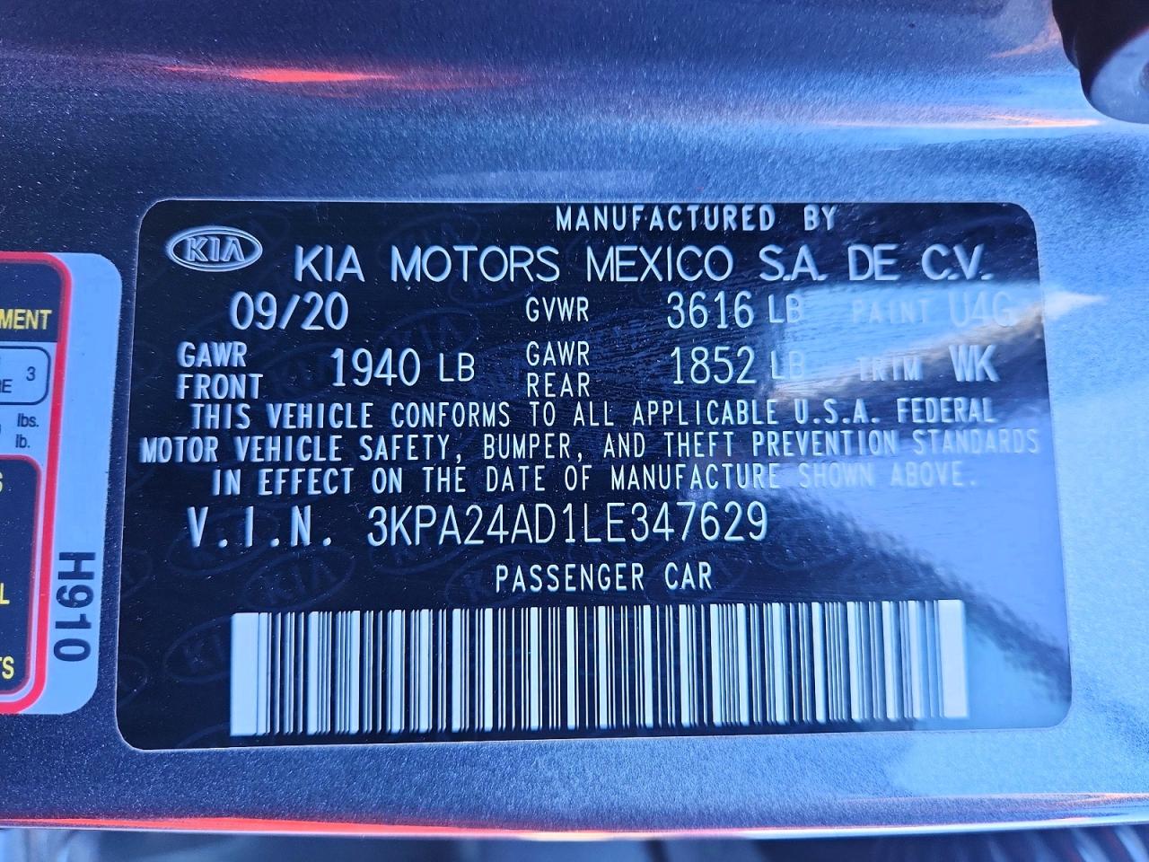 Kia Rio Lx