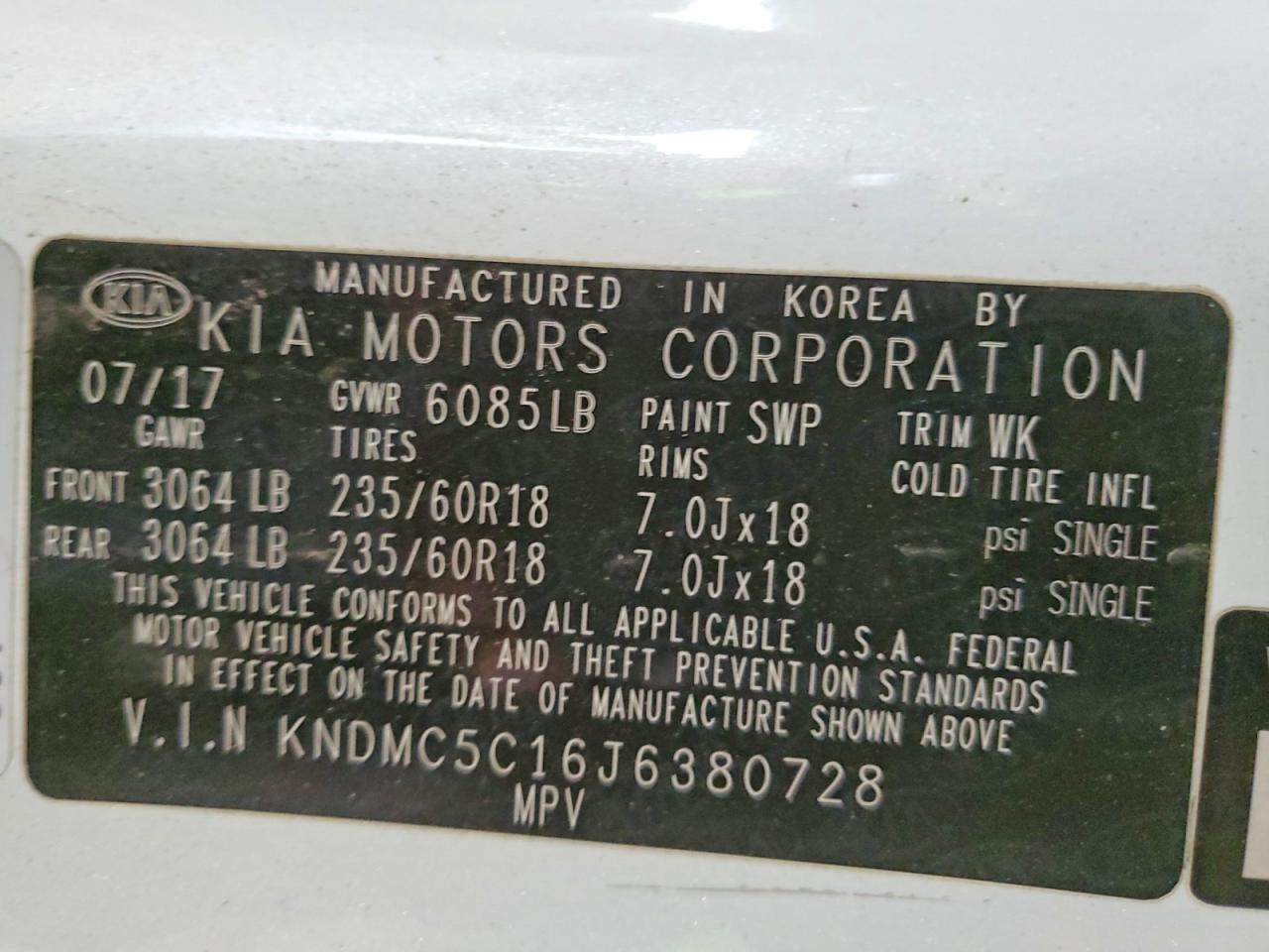 Kia Sedona Sx