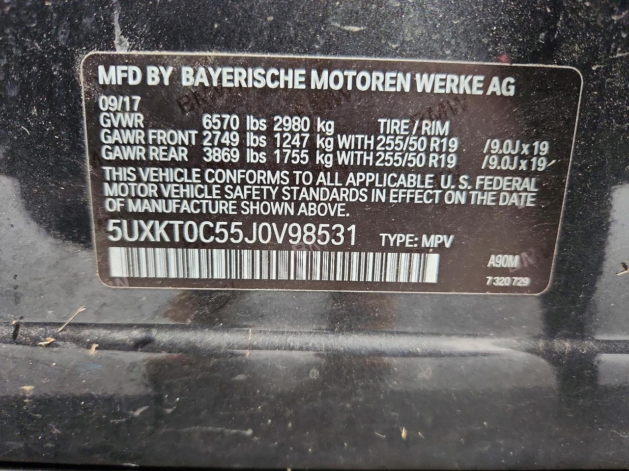 BMW X Series Xdr40e