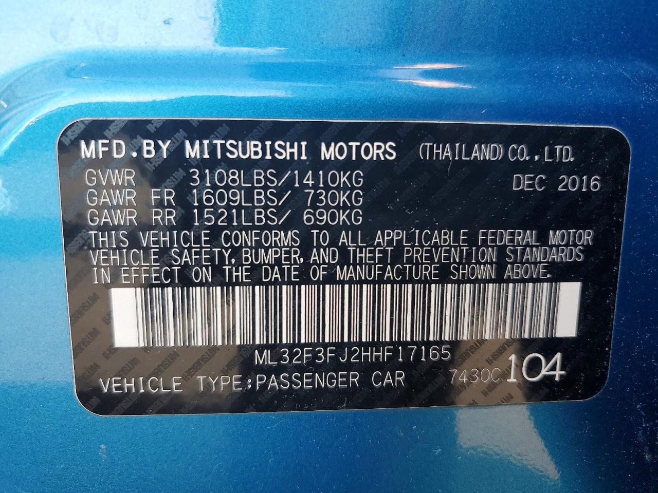 Mitsubishi Mirage G4 Es