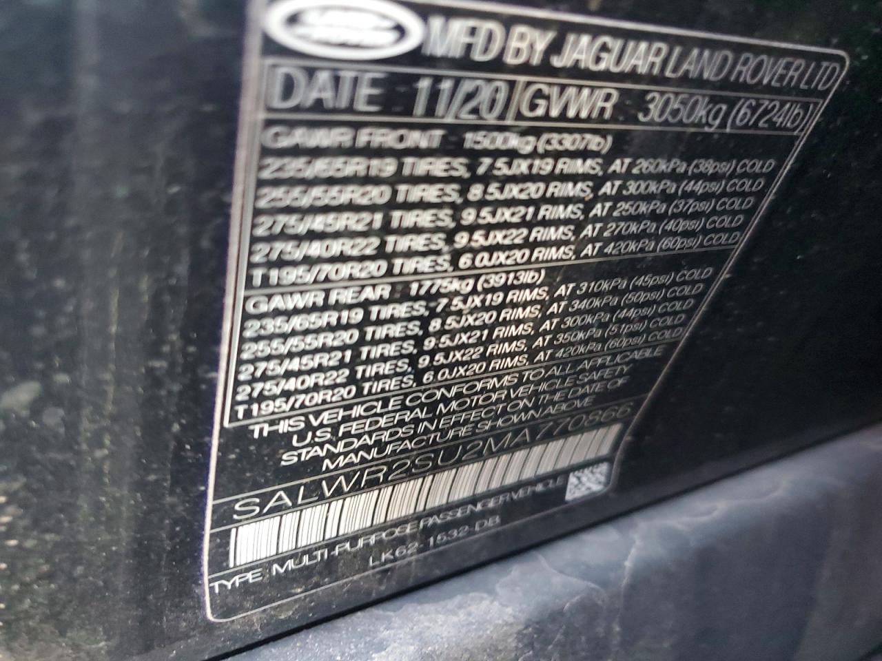 Land Rover Range Rover Hse Silver Edition