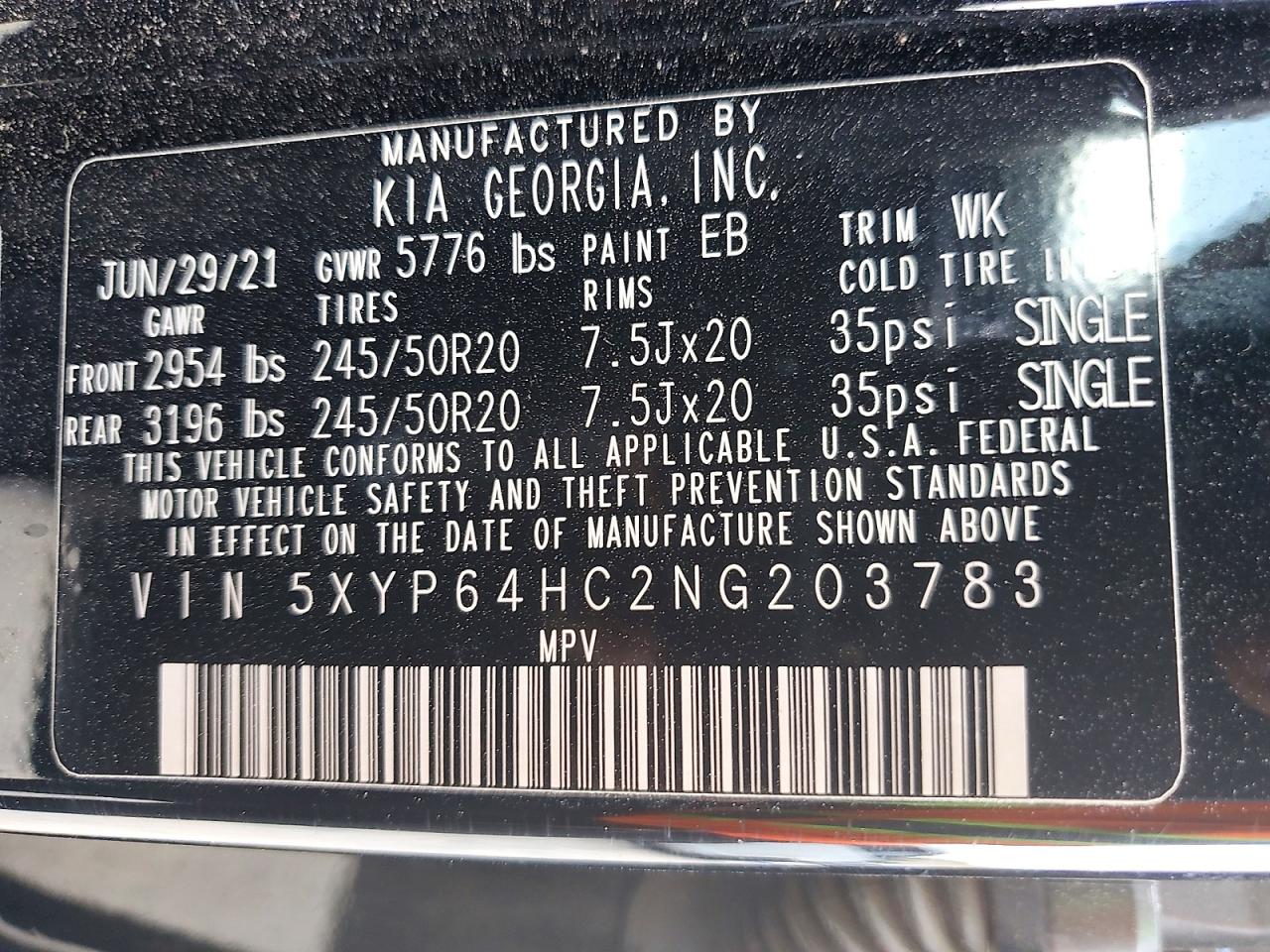 Kia Telluride S
