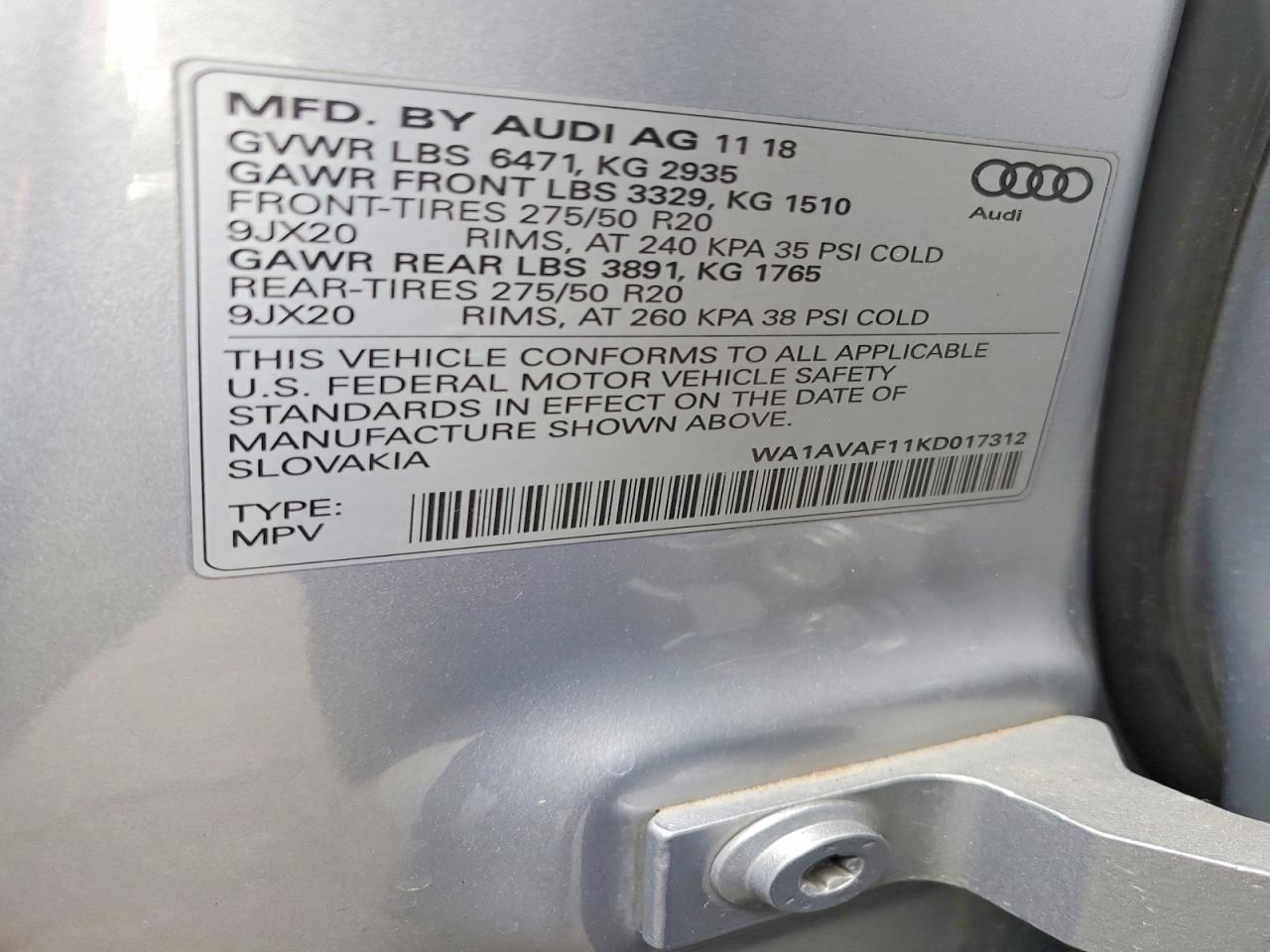 Audi Q8 Premium