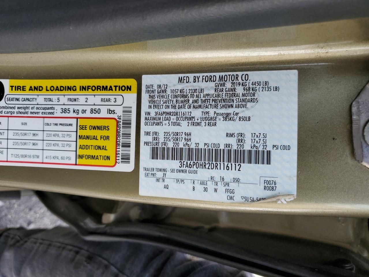 Ford Fusion Se