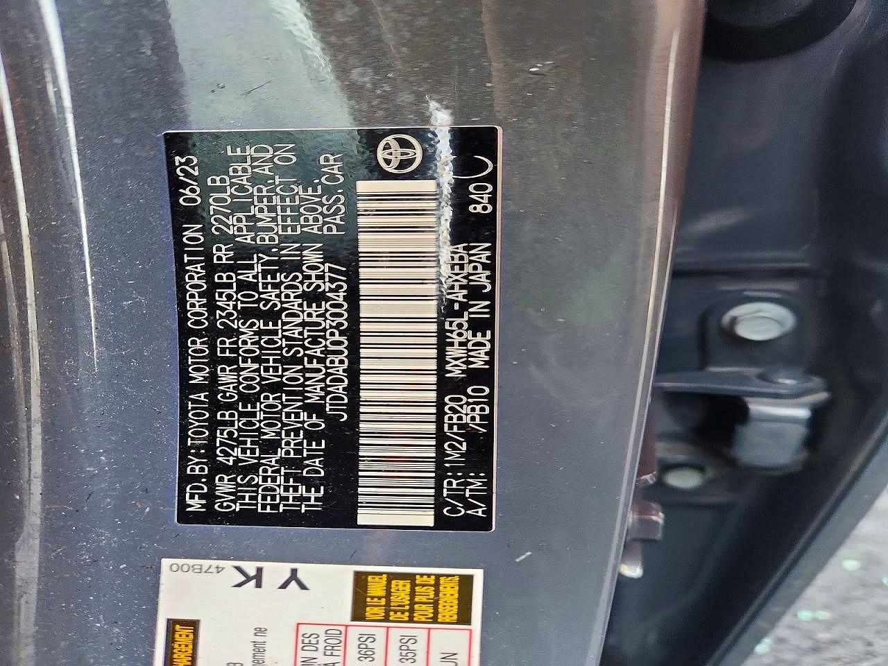 Toyota Prius Le