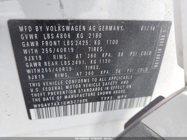 Volkswagen Tiguan Sel