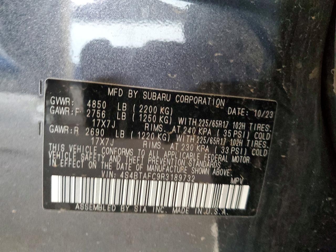 Subaru Outback Premium