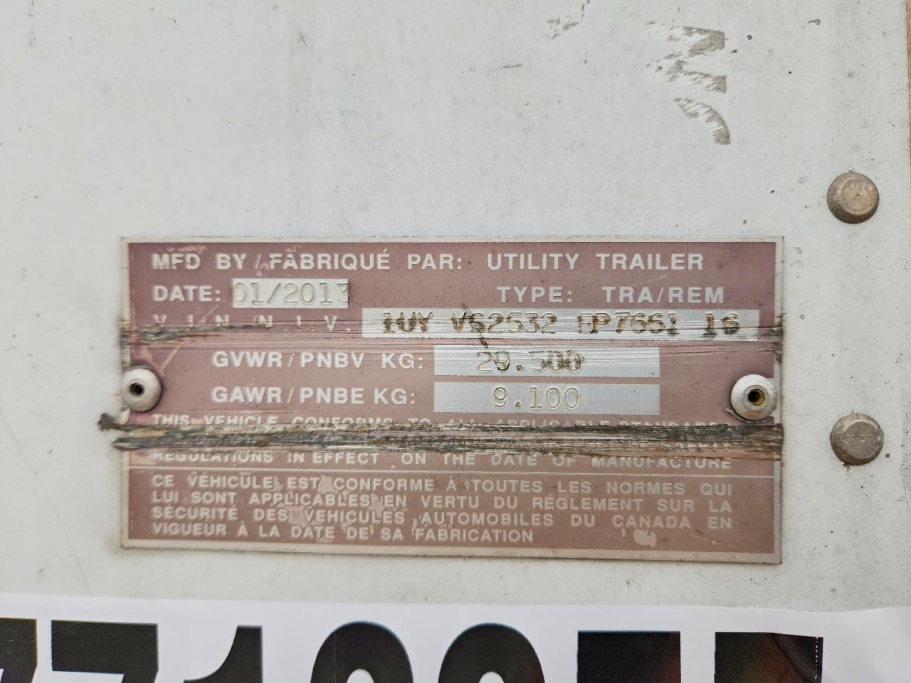 Utility Dry Van Tr