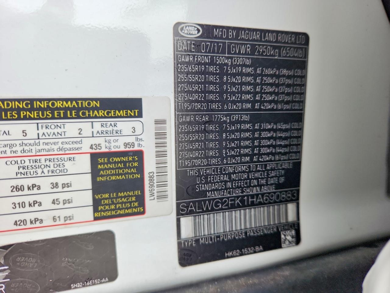 Land Rover Range Rover Se