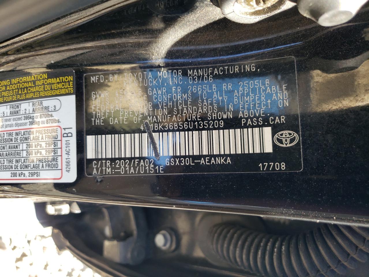 Toyota Avalon Xl