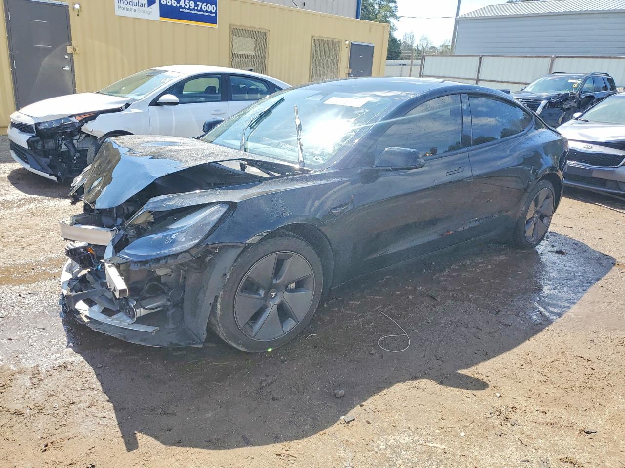 Salvage Tesla Model 3 Image