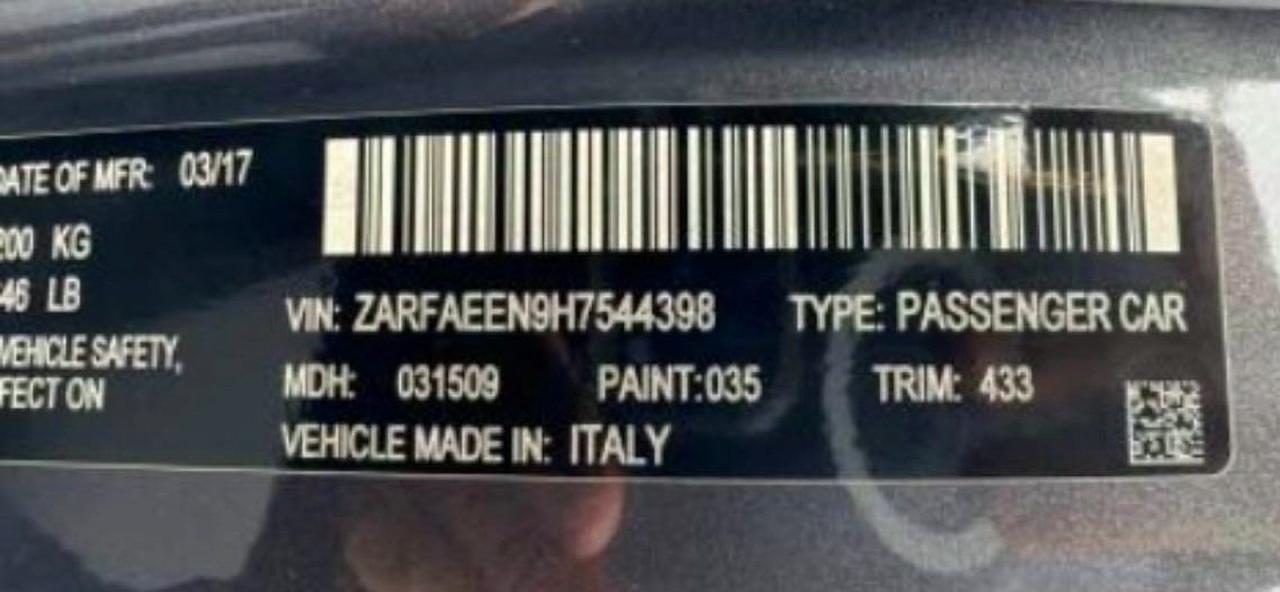 Alfa Romeo Giulia Ti Q4