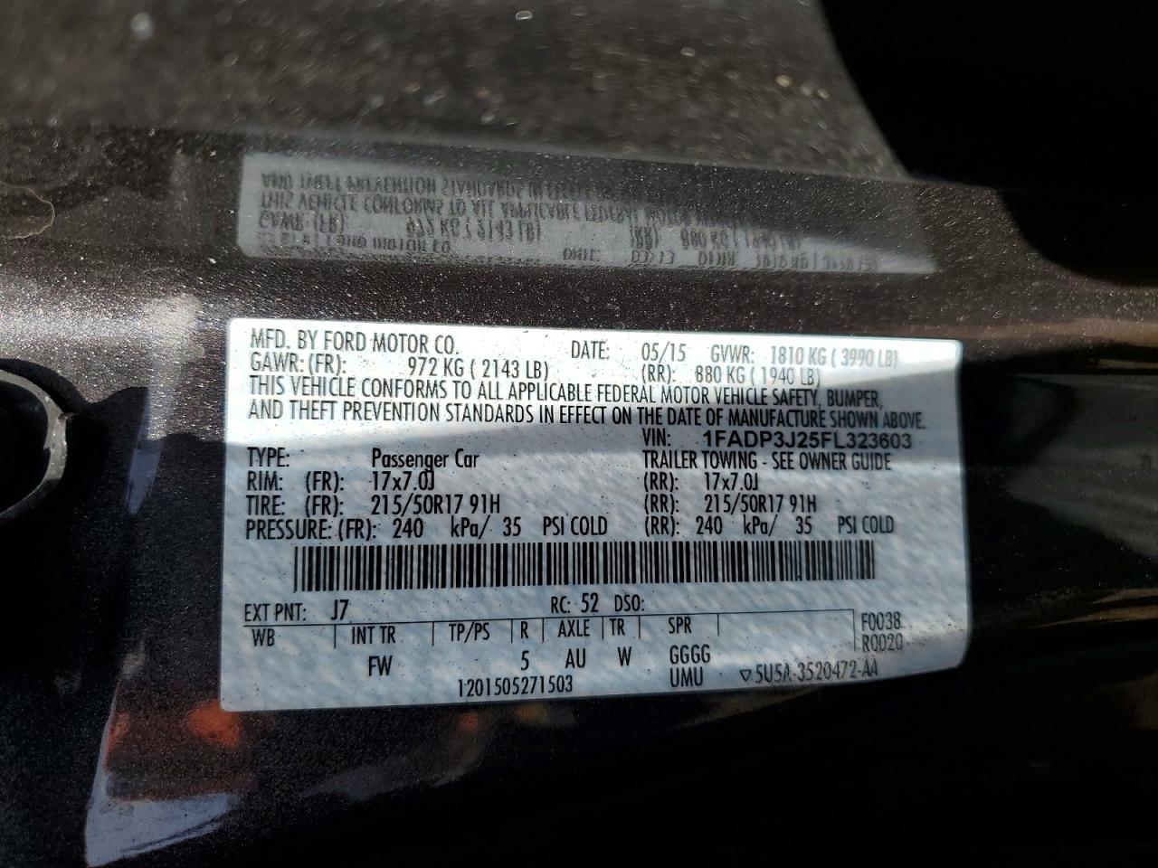 Ford Focus Titanium