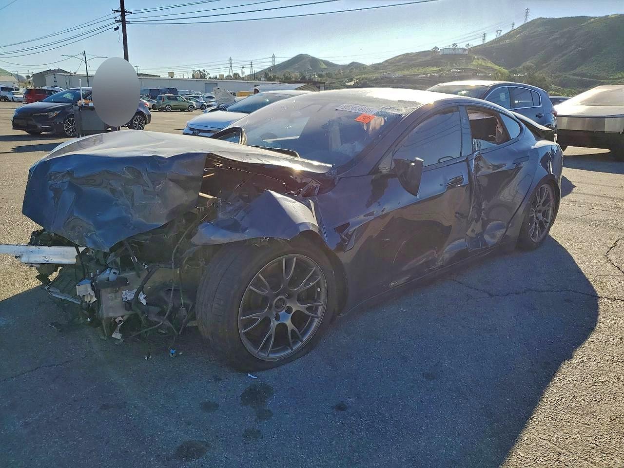 Salvage Tesla Model S Image