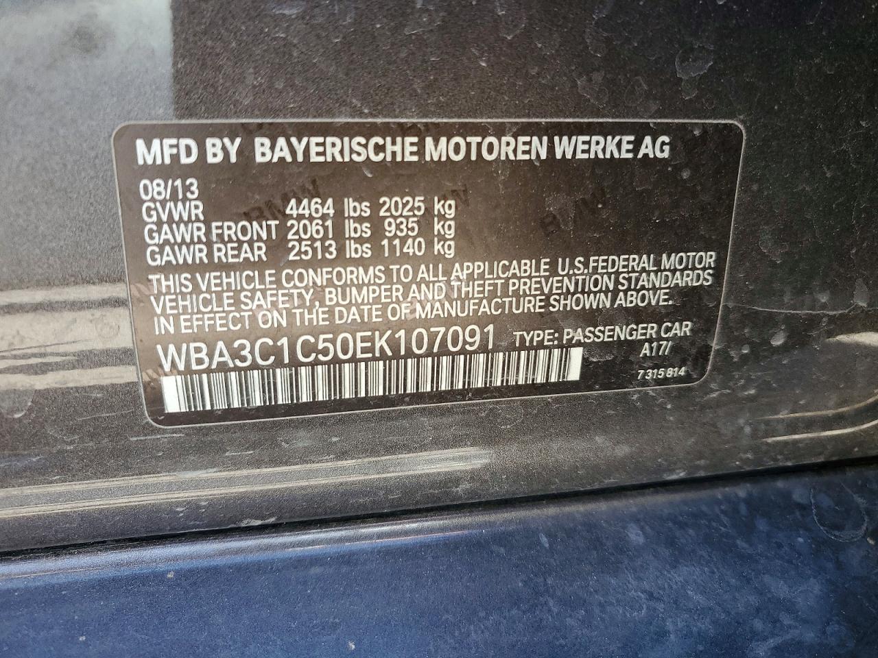 BMW 3 Series I Sulev