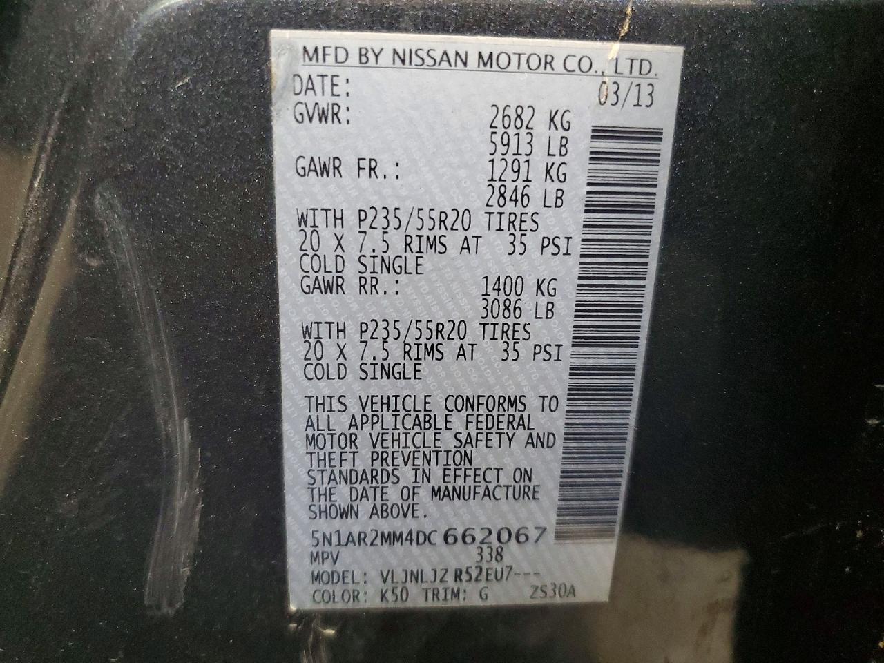 Nissan Pathfinder Sv