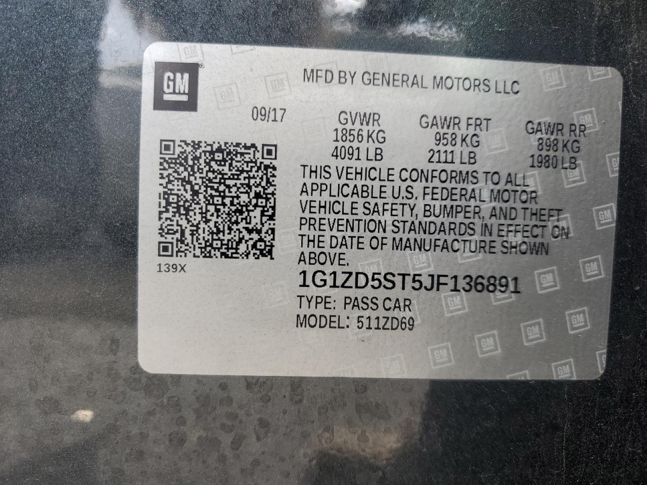 Chevrolet Malibu Lt