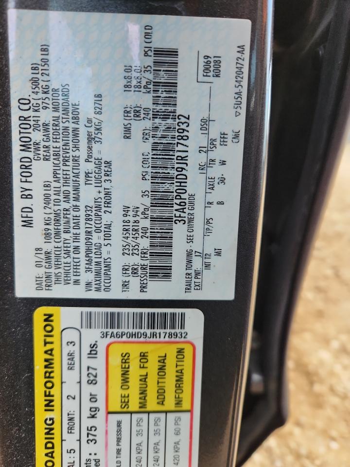 Ford Fusion Se