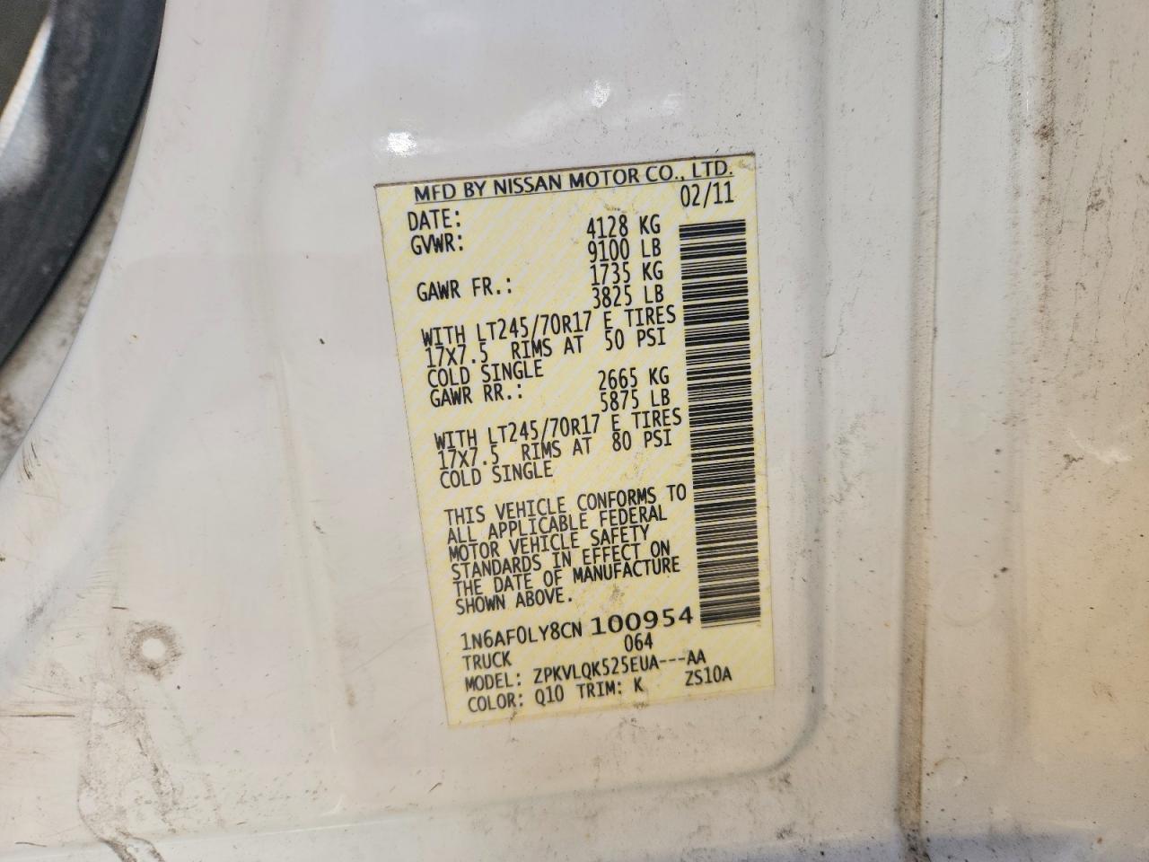 Nissan Nv