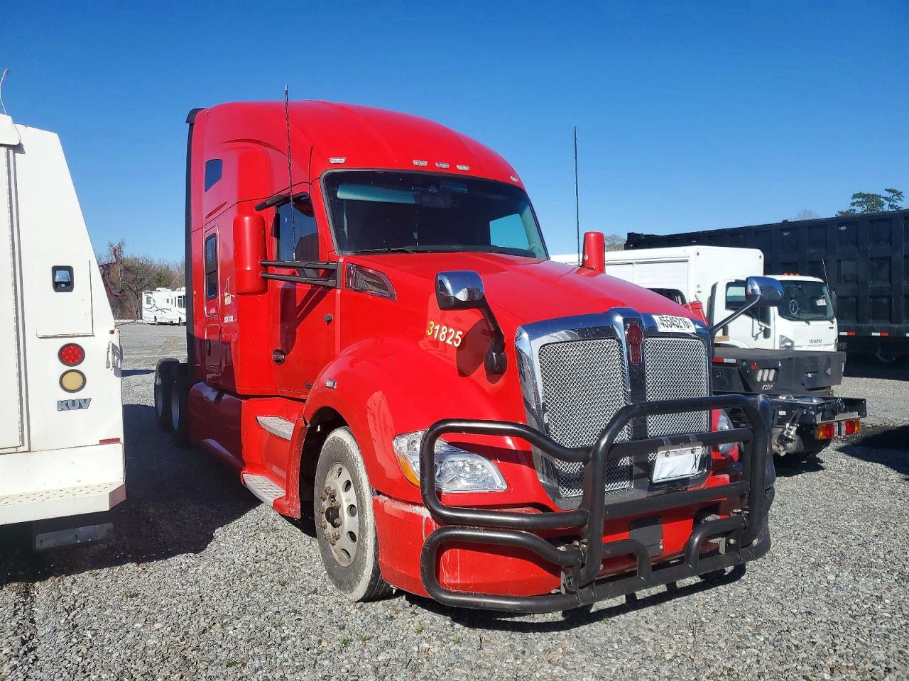 Salvage Kenworth Construction Image