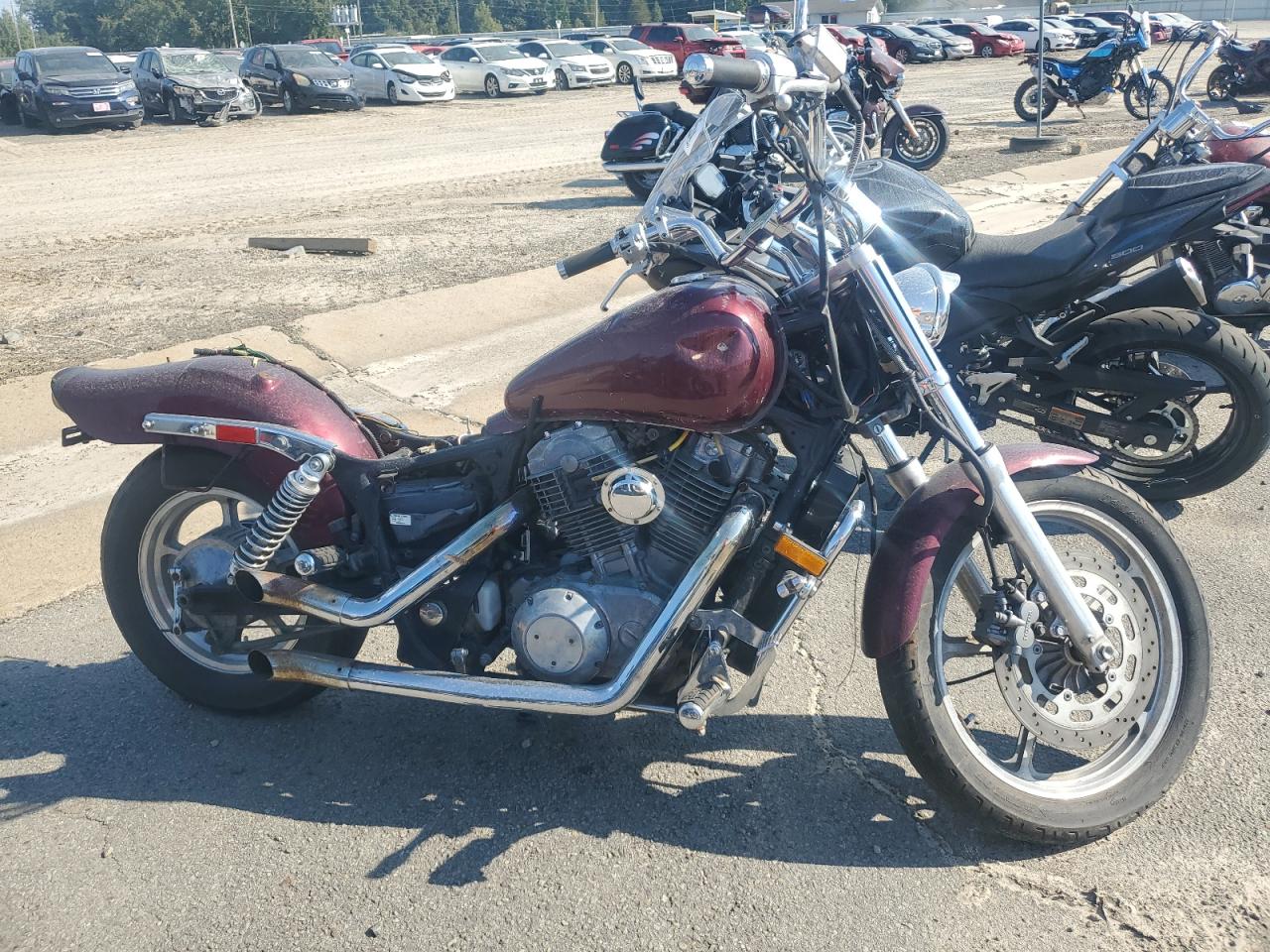 Salvage Honda Vt Cycle Image