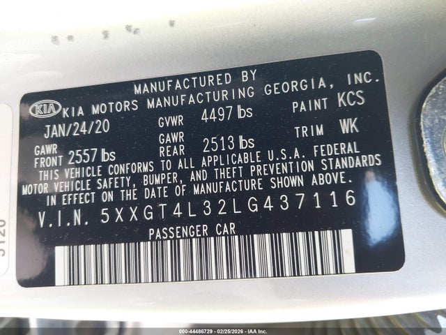 Kia Optima Lx