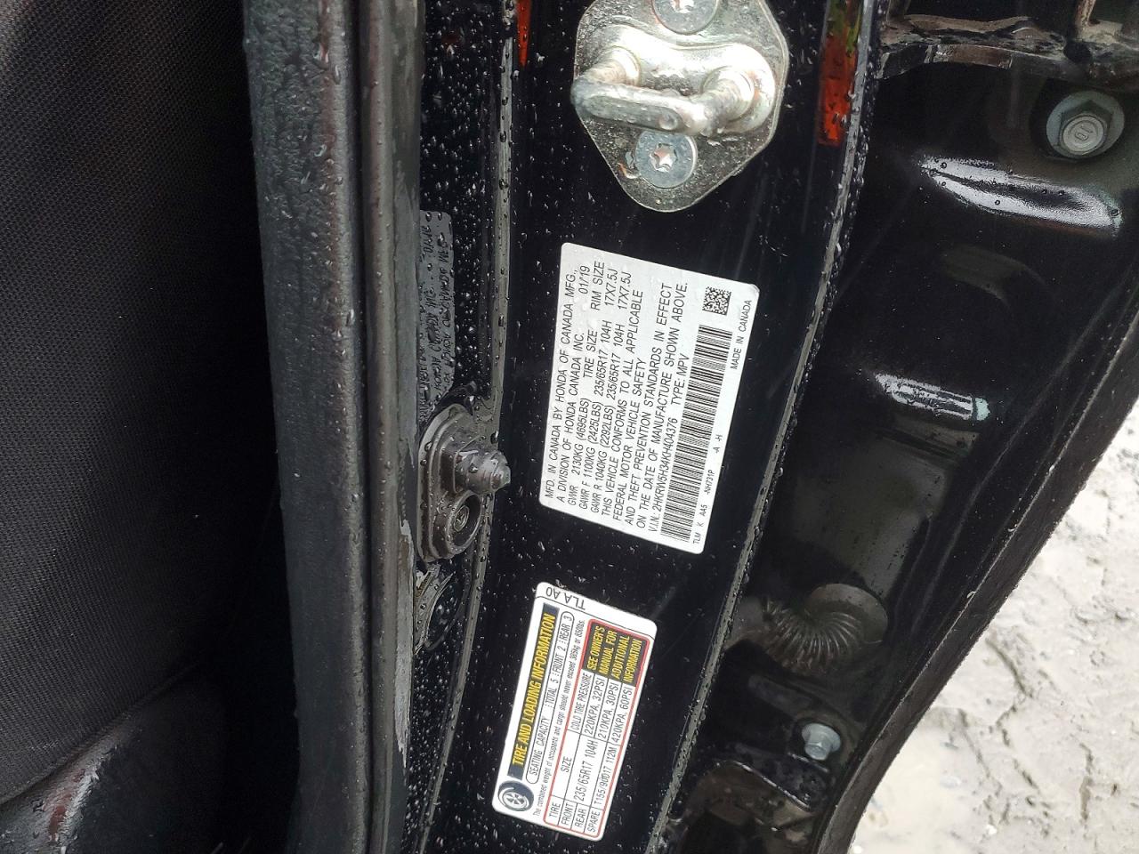 Honda Crv Lx